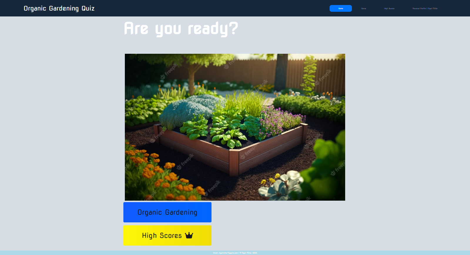 Organic Gardening Quiz